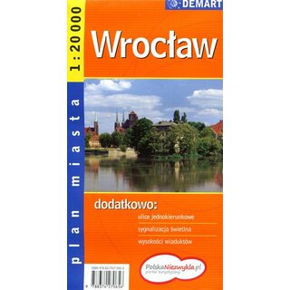 Wroclaw Plan Miasta 1:20 000